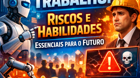 IA no Trabalho: Riscos e Habilidades Essenciais para o Futuro.